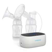 Two motors dual bottle electric breast pump