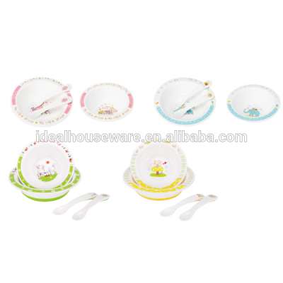 BPA Free 4PCS PP baby feeding set