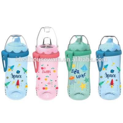 11oz/330ml  PP water bottle with single handle